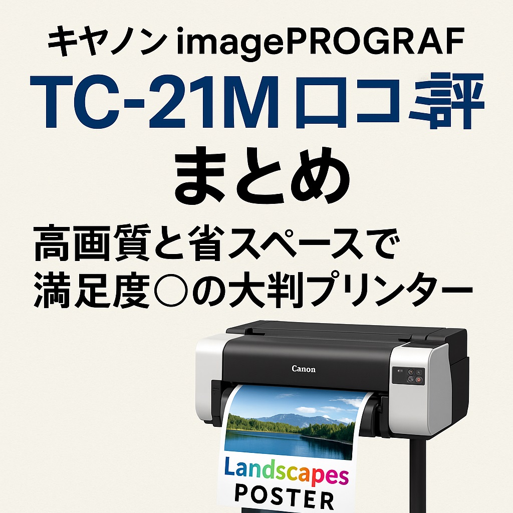 TC-21M口コミ 評判｜TC-20との違いは？導入前に知りたいリアルな声