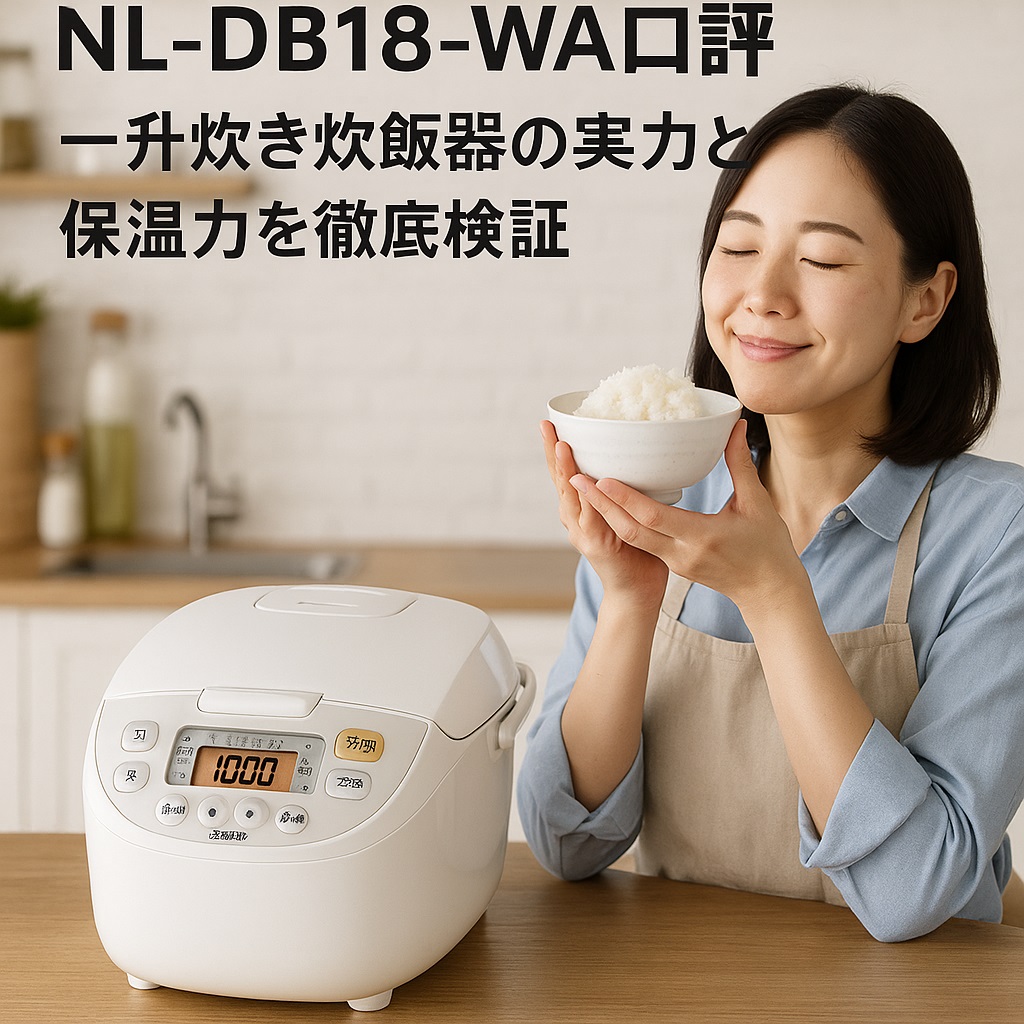 NL-DB18-WA口コミ 評判｜マイコン炊飯ジャーでも美味しいご飯は炊ける？